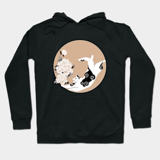 The cat with tatoo Hoodie